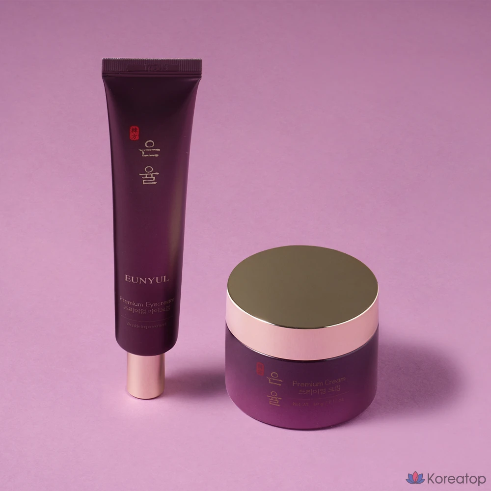 Набор для ухода Eunyul Premium Hanbang 2-piece Set (Cream + Eye Cream), 1 шт.
