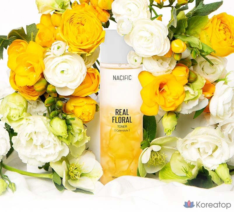 Тонер NACIFIC Real Floral Toner Calendula, 180 мл, 1 шт.