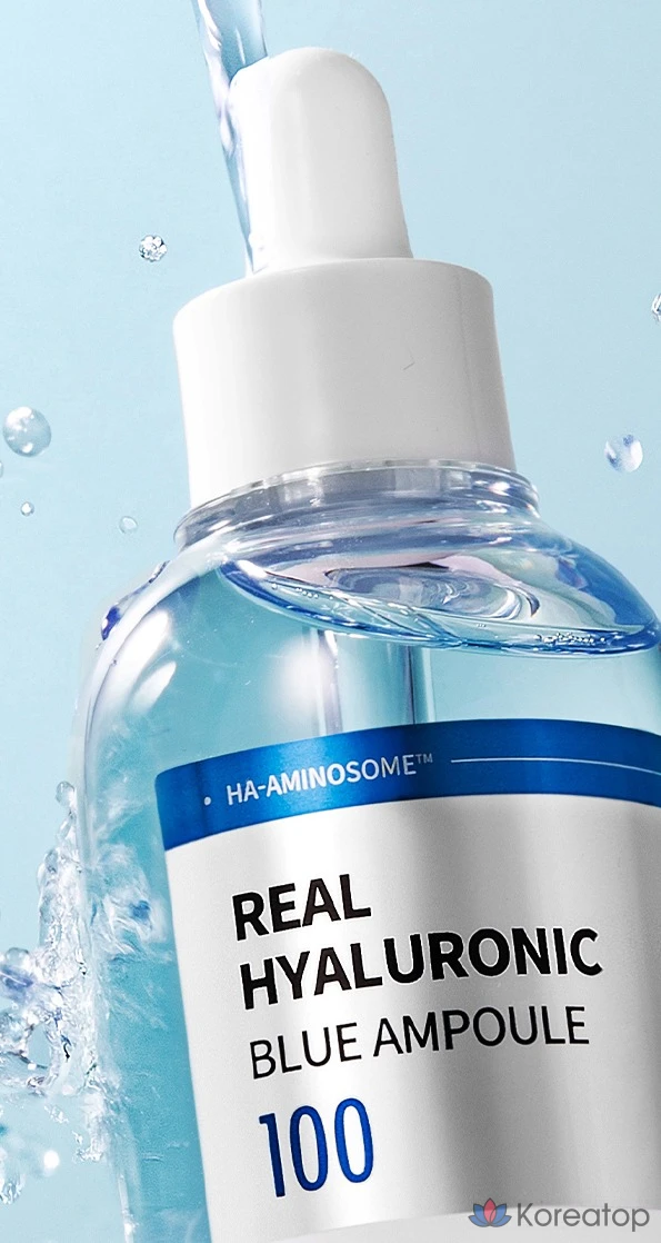 Ампульная сыворотка WELLAGE Real Hyaluronic Blue Ampoule, 75 мл, 1 шт.