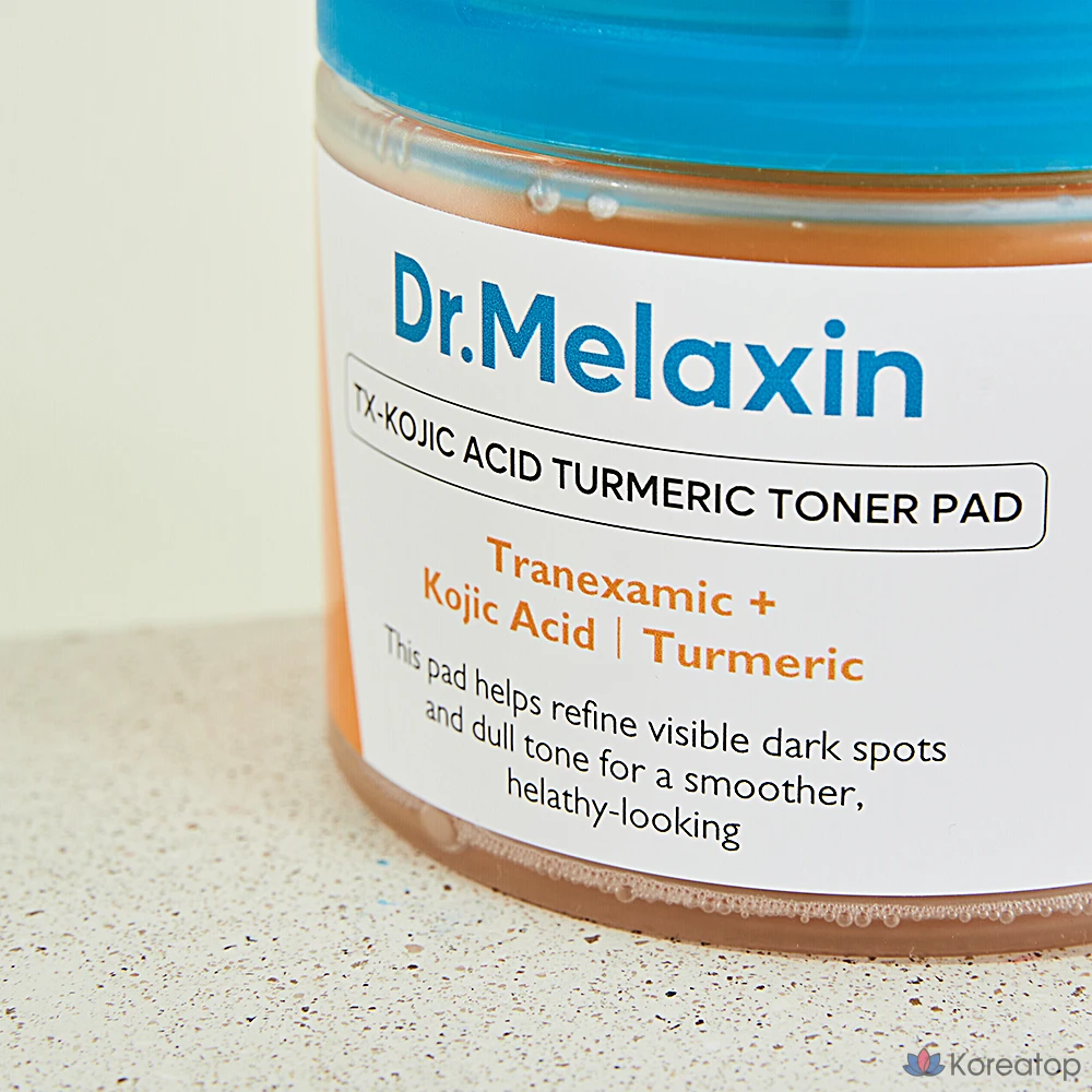 Тонер-пэды Dr. Melaxin TX Kojic Acid Turmeric Toner Pad, 70 шт., 190 мл