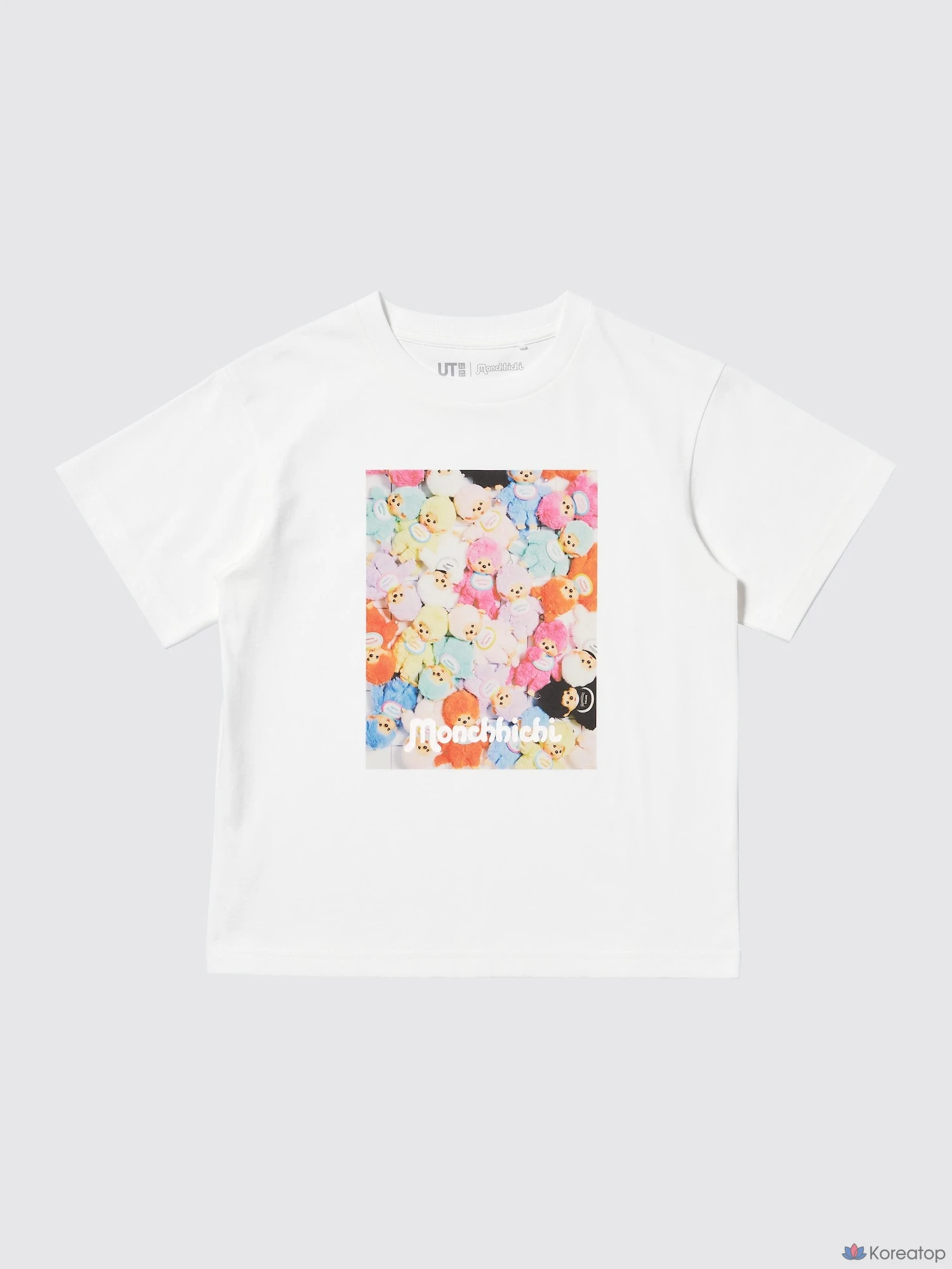Футболка для девочек Uniqlo Monchhichi UT Graphic T