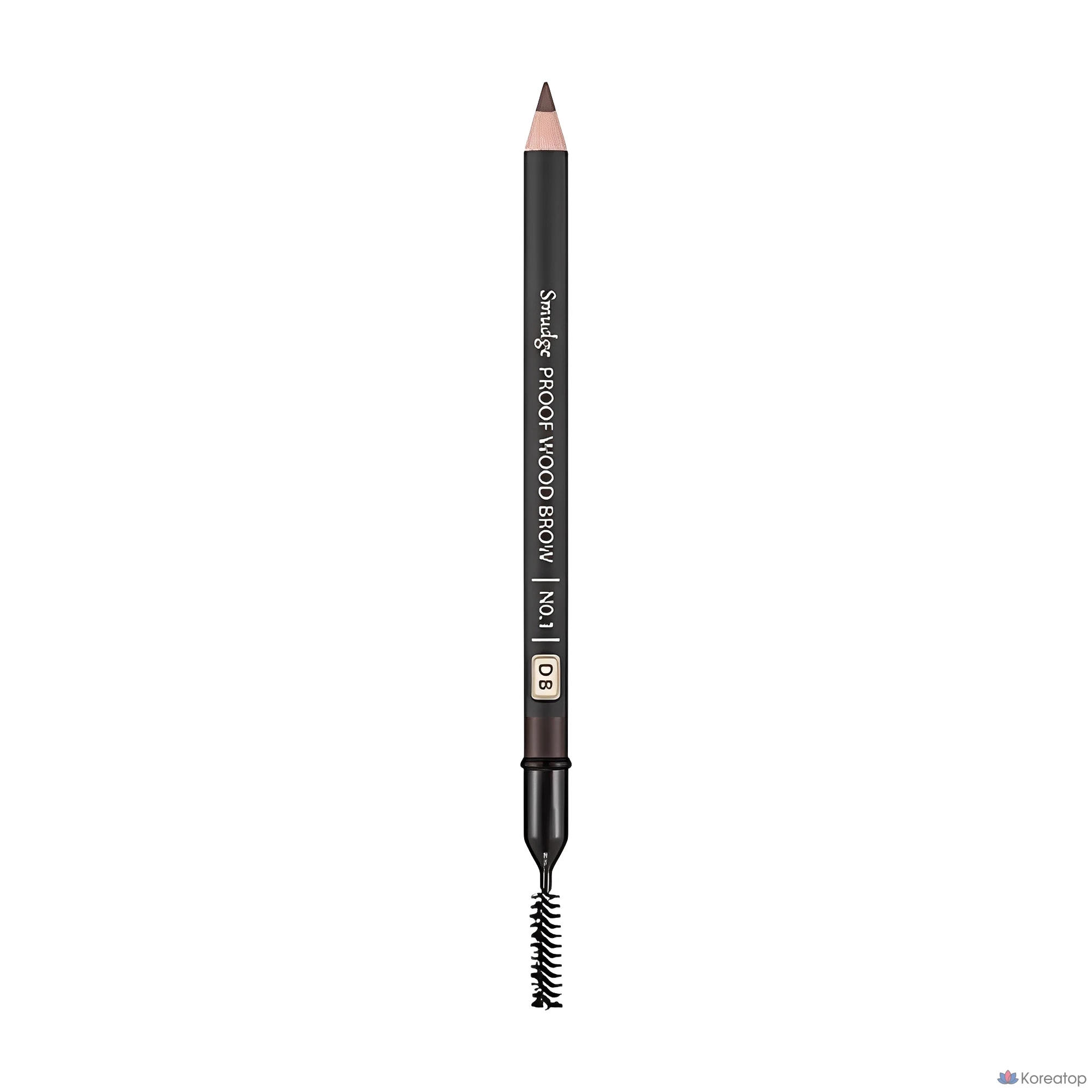 Карандаш для бровей Missha Smudge Proof Wood Eyebrow Pencil Dark Brown, 1.47 г, 1 шт., фото 3