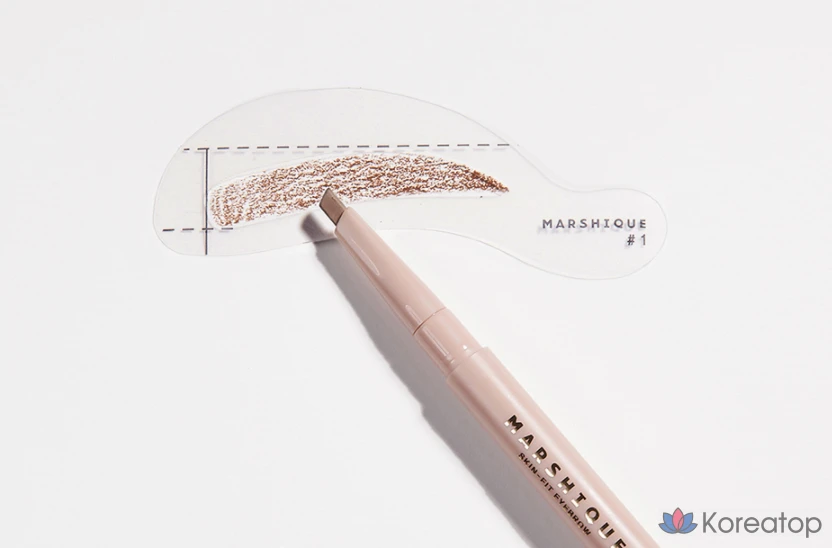 Набор для бровей Marshique Eyebrow Pro Drawing Guide Stencil, 10 шт., 1 шт.
