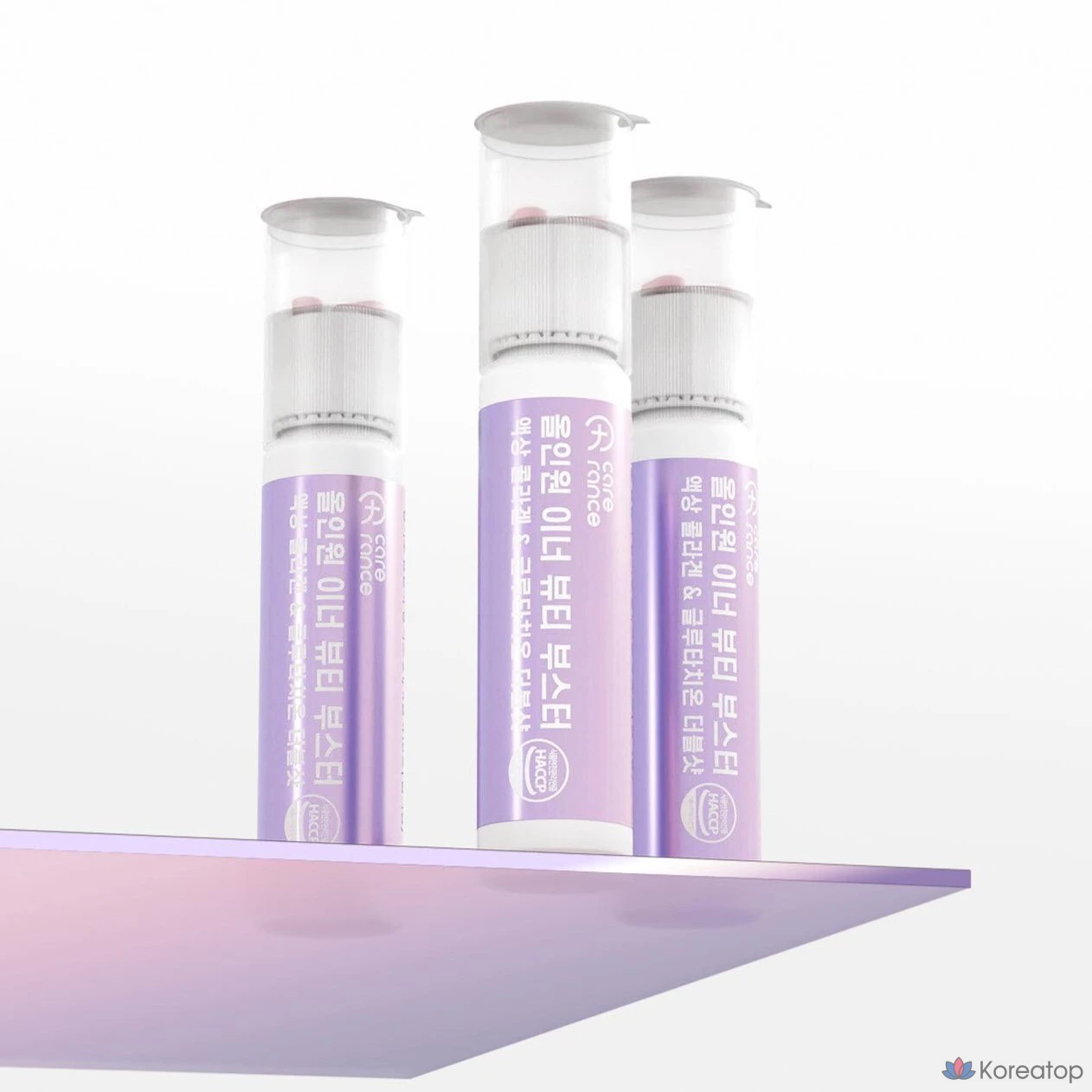 Питьевой коллаген Coreana Carelane All-in-One Inner Beauty Booster Liquid Collagen & Glutathione Double Shot, 7 шт., фото 3