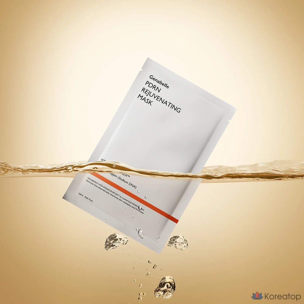 Тканевая маска для лица Genabelle PDRN Salmon Injection Mask, 5 шт.