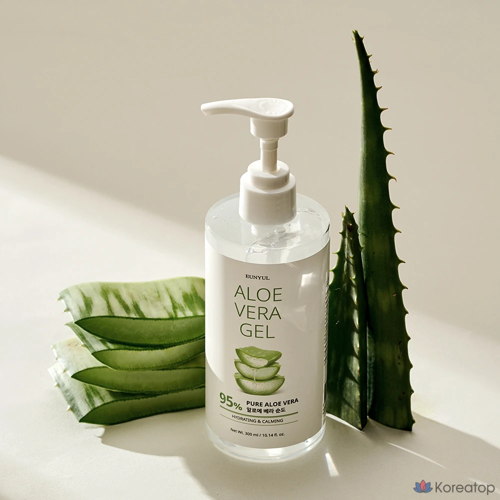 Успокаивающий гель Eunyul Aloe Vera Soothing Gel 95%, 300 мл, 1 шт.
