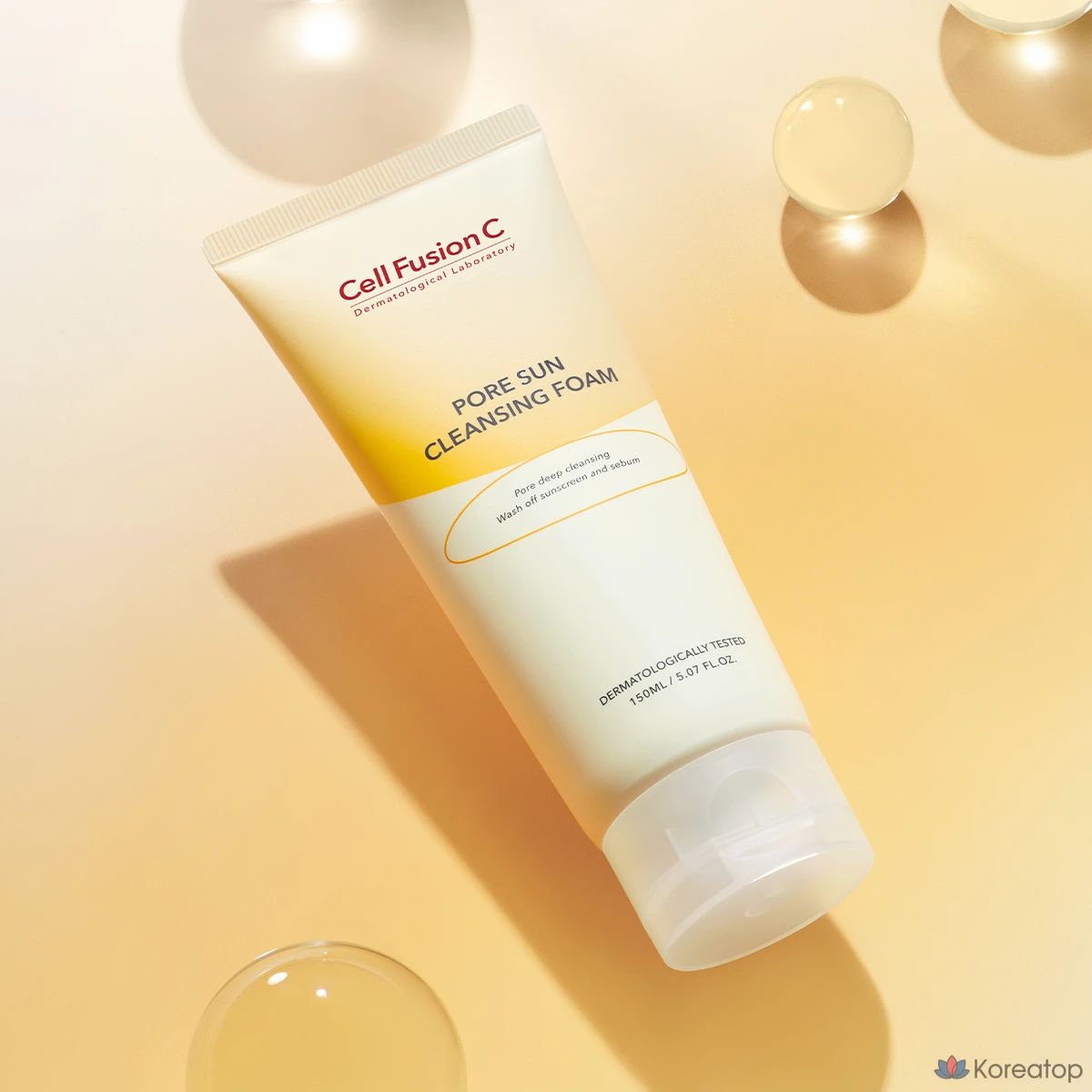 Очищающая пенка CELL FUSION C Pore Sun Cleansing Foam, 150 мл, 1 шт.