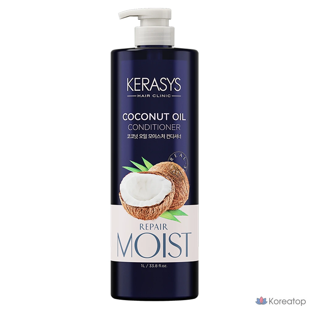 Кондиционер для волос KeraSys Coconut Oil, 1 л, 1 шт.