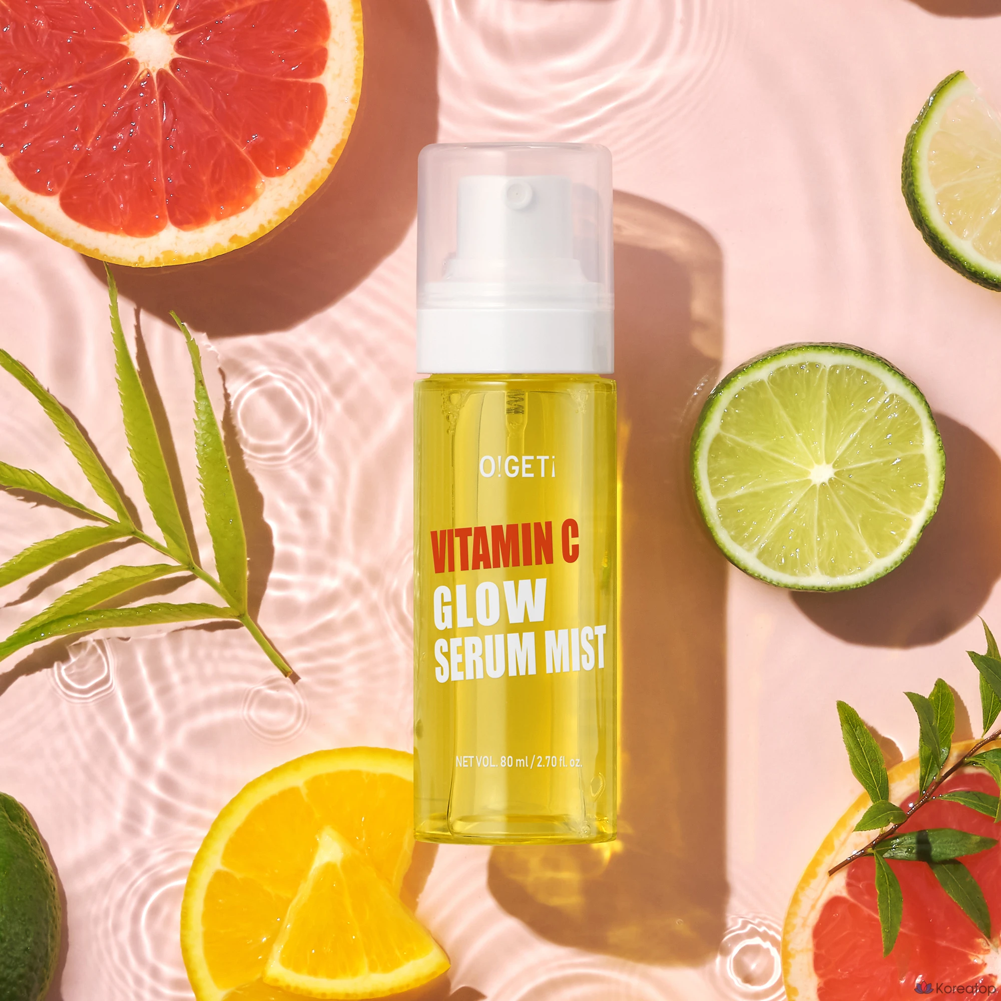 Сыворотка-мист O!GETi Vitamin C Glow Serum Mist, 80 мл, 1 шт.