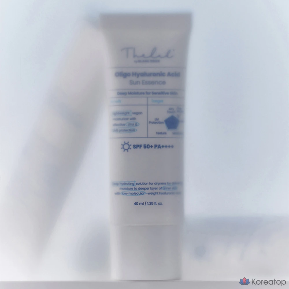 Солнцезащитная эссенция THE LAB by blanc doux Oligo Hyaluronic Acid Sun Essence SPF50+ PA++++, 40 мл, 1 шт.