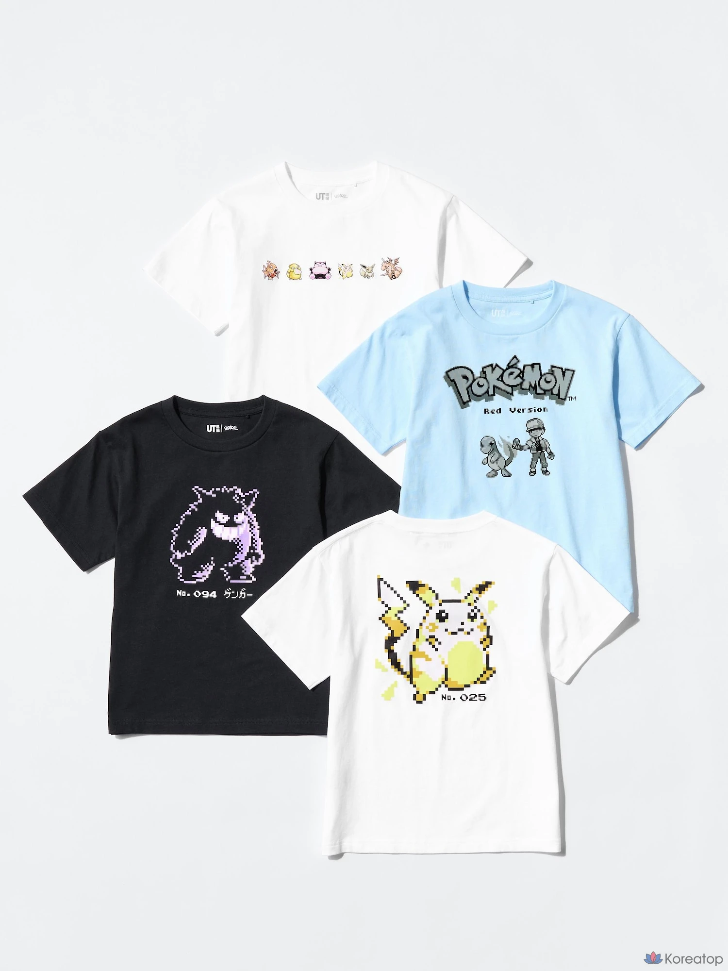 Футболка детская Uniqlo Pokémon UT Graphic T, размер F