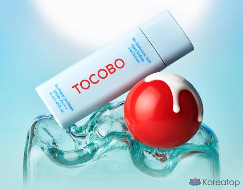 Солнцезащитный крем Tocobo Bio Watery Sun Cream SPF50+ PA++++, 50 мл, 1 шт.