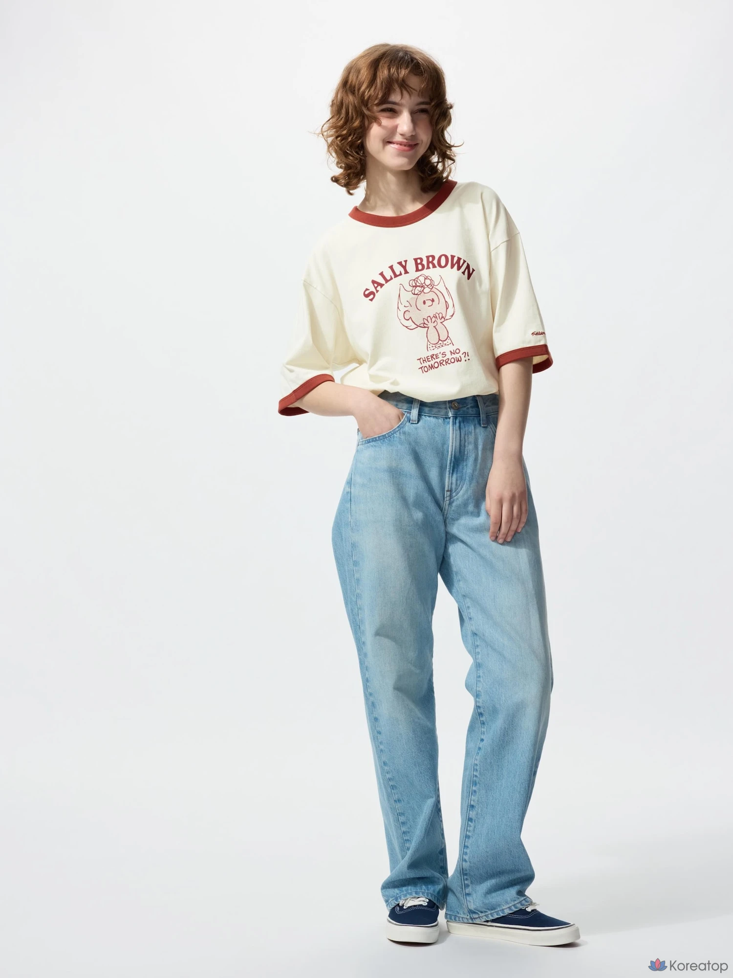 Футболка Uniqlo PEANUTS UT A Ringer