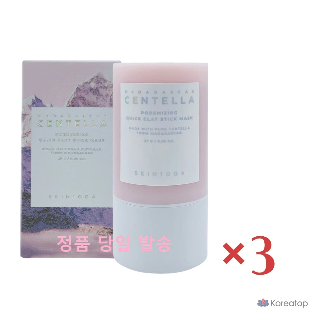Маска для лица SKIN1004 Poremizing Quick Clay Stick Mask, 3 шт.