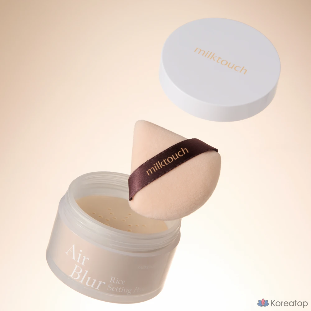 Пудра Milk Touch Air Blur Rice Setting Powder Mini, оттенок Transparent, 8 г, 1 шт.