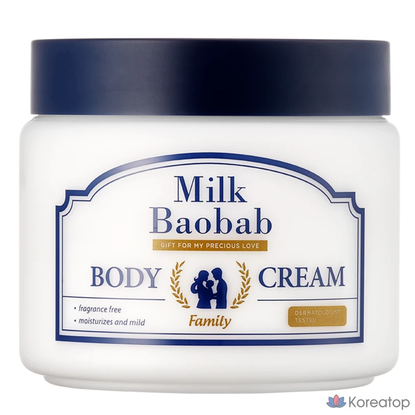 Крем для тела Milk Baobab Family Body Cream, 500 г, 1 шт.