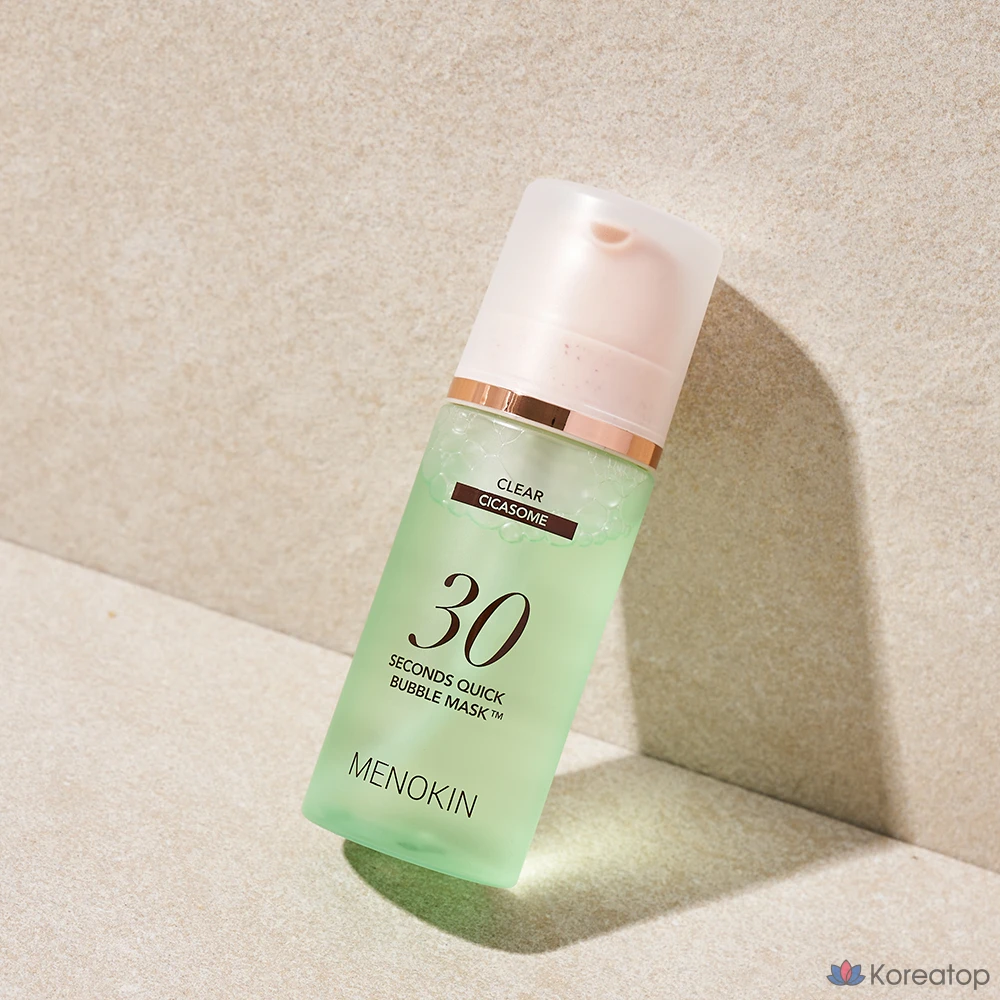 Пилинг-маска MENOKIN 30-Second Quick Bubble Mask Clear, 95 мл, 3 шт., фото 3
