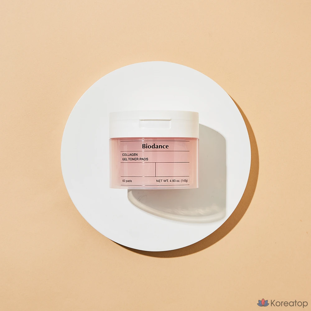 Тонер-пэды Biodance Collagen Gel Toner Pad, 140 г, 60 шт.