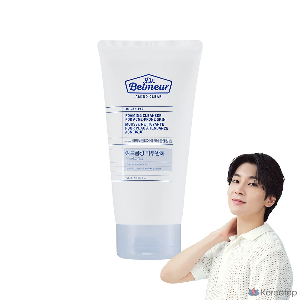 Очищающая пенка The Face Shop Dr. Belmeur Amino Clear Acne Cleansing Foam, 150 мл, 1 шт.