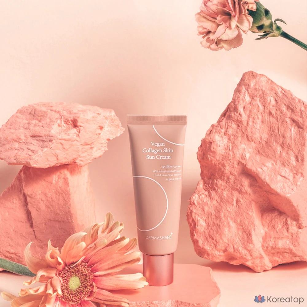 Солнцезащитный крем Dermashare Collagen Skin Sun Cream SPF50+ PA++++, 50 г, 1 шт.
