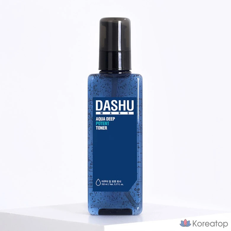 Тонер DASHU Men's Aqua Deep Poten Toner, 153 мл, 1 шт.