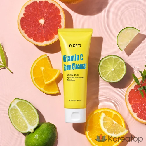Пенка для умывания O!GETi Vitamin C Foam Cleanser, 120 г, 1 шт.