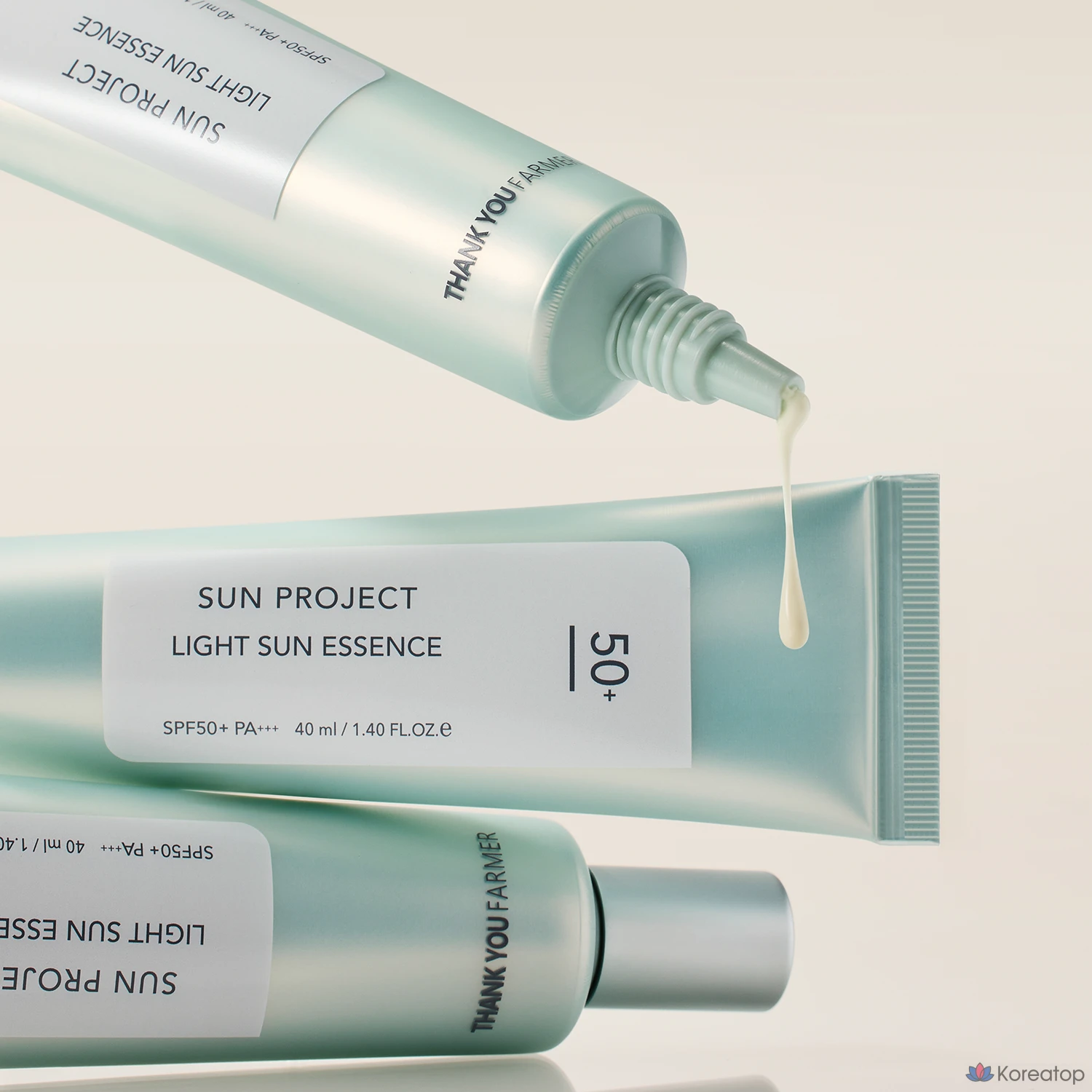 Солнцезащитный крем-эссенция Thank You Farmer Sun Project Light Sun Essence, 40 мл, 1 шт.