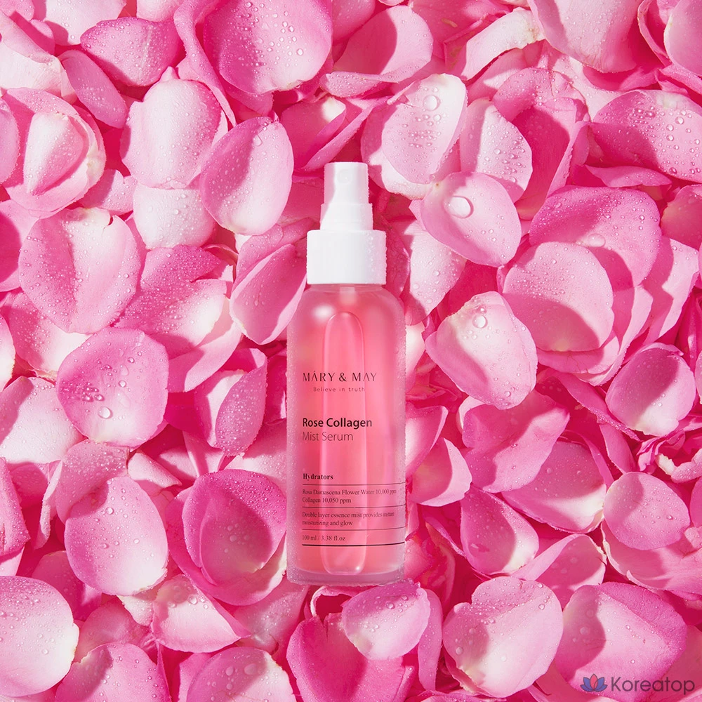 Сыворотка-мист Mary&May Rose Collagen Mist Serum, 100 мл, 1 шт.