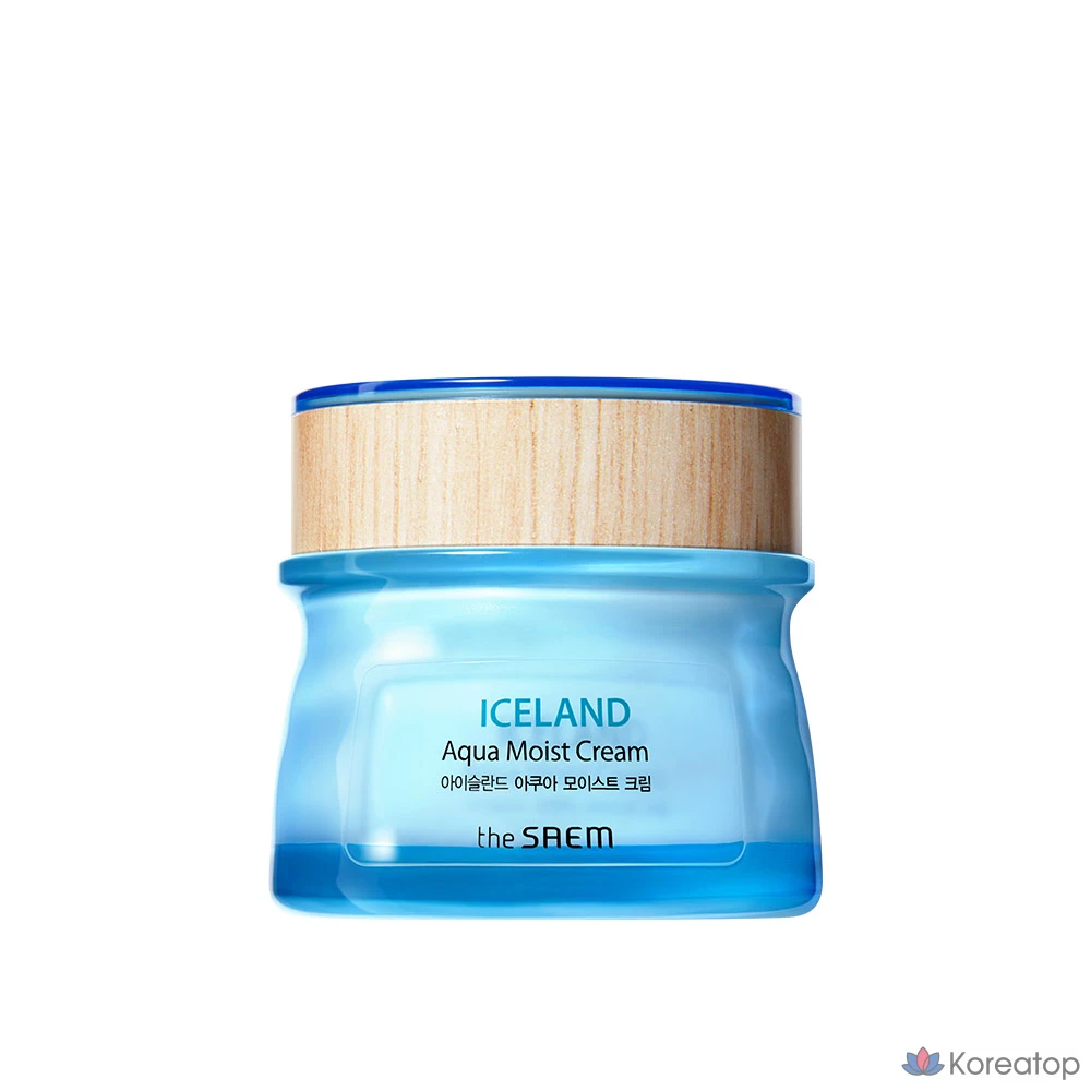 Крем для лица The Saem Iceland Aqua Moist Cream, 60 мл, 1 шт.