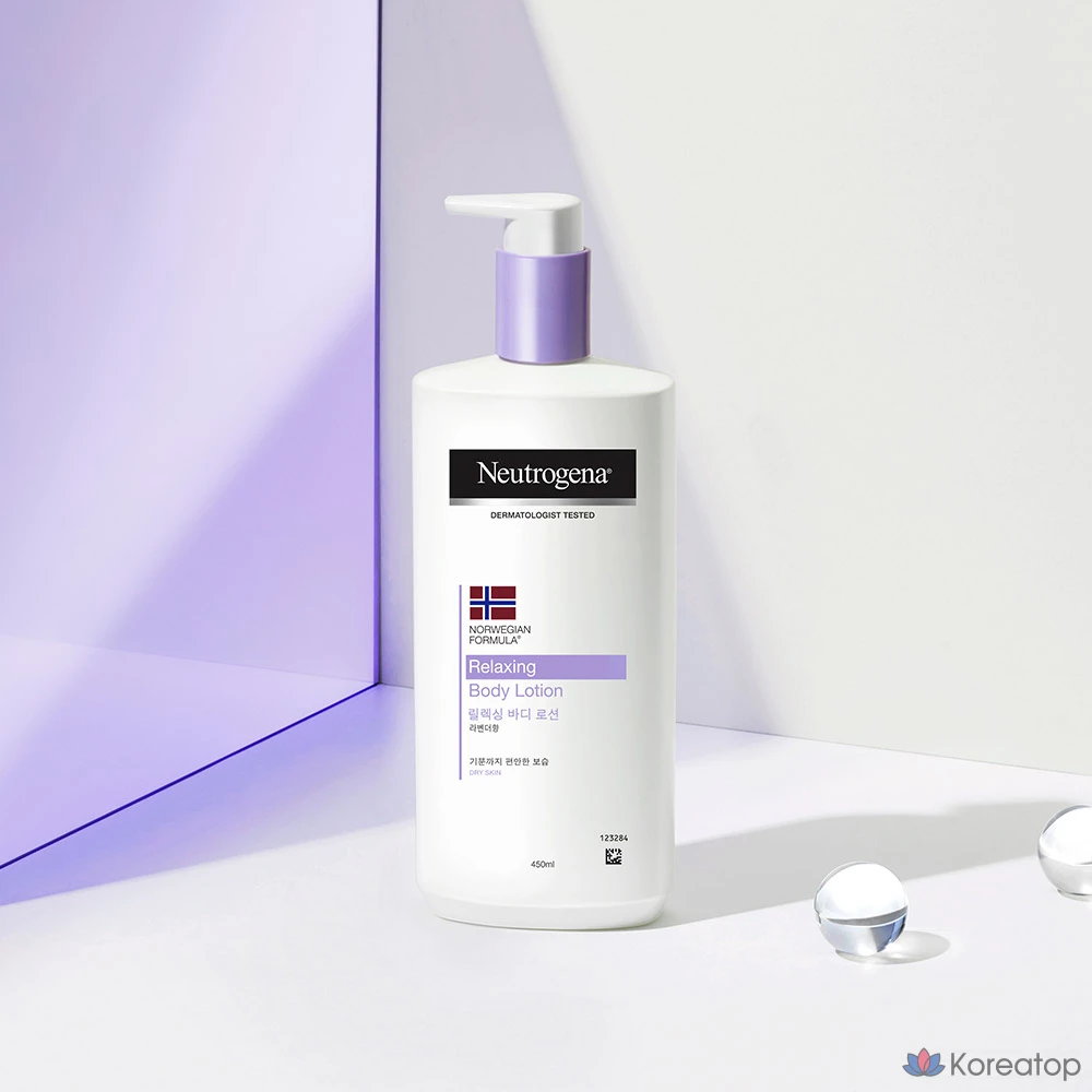 Увлажняющий лосьон для тела Neutrogena Relaxing Body Moisturizer Lavender, 450 мл, 1 шт.