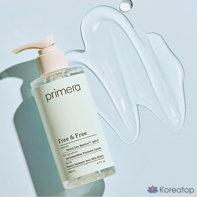 Гель для интимной гигиены PRIMERA Free & Free Feminine Wash, 200 мл, 1 шт.