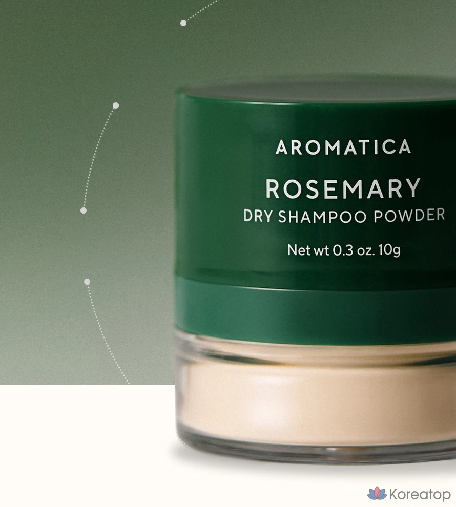 Шампунь-пудра сухой Aromatica Rosemary Dry Shampoo Powder, 10 г, 1 шт.