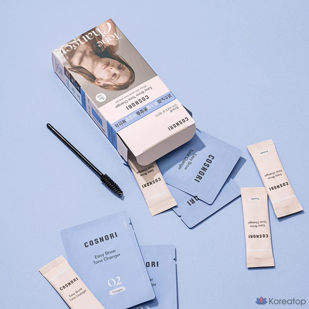 Обесцвечиватель для бровей Cosnori Easy Brow Tone Changer, 5 применений, 1 шт.