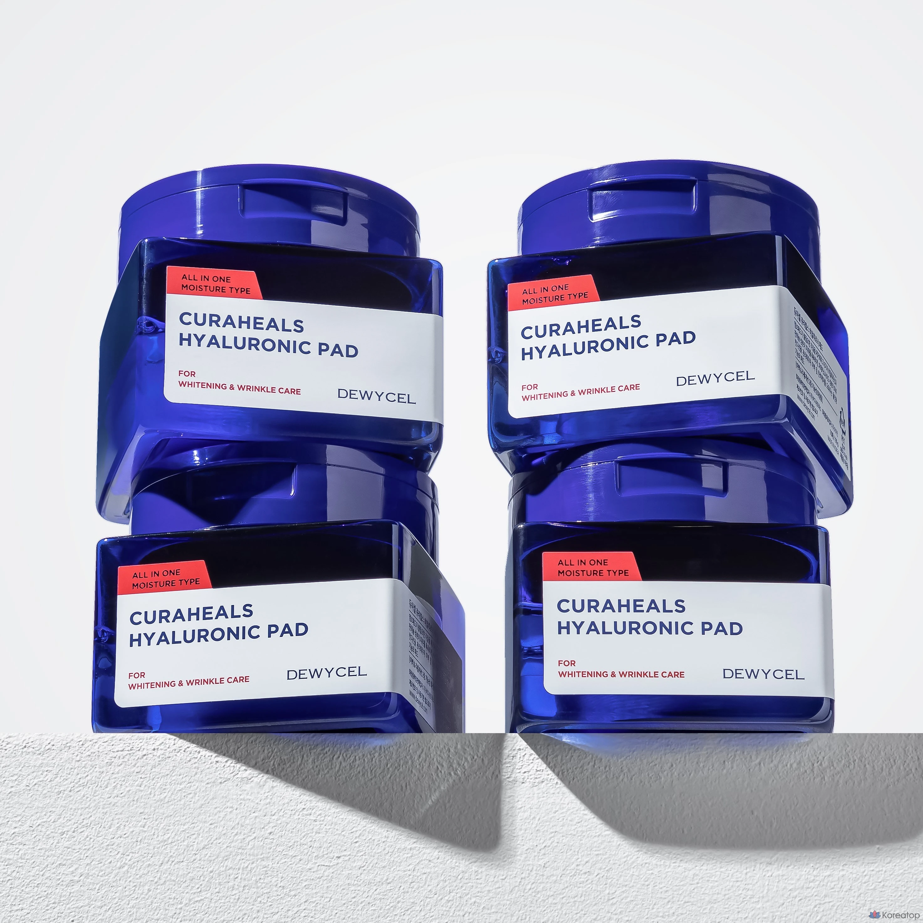 Пилинг-пэды DEWYCEL Curaheals Hyaluronic Pad, 70 шт.