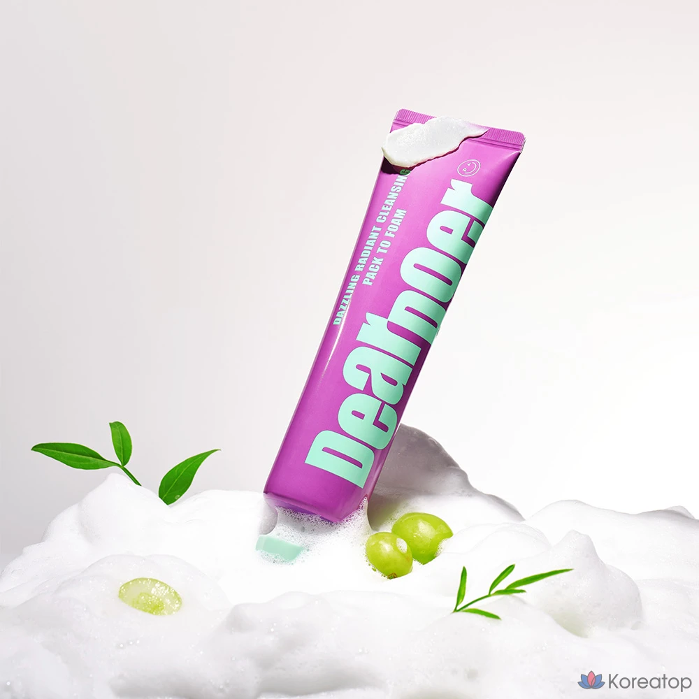 Очищающая пенка Dear Doer Vegan Dazzling Radiant Pack to Foam, 100 мл, 1 шт.