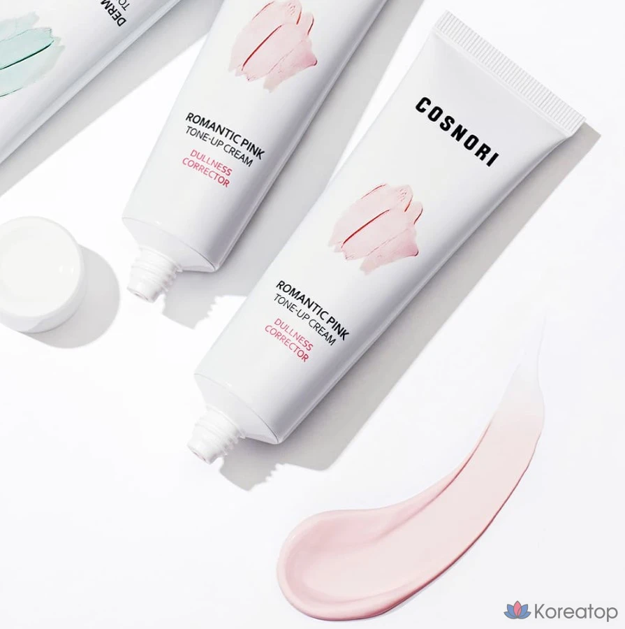 Тон-ап крем Cosnori Color Tone Up Cream, оттенок 01 Romantic Pink, 50 мл, 1 шт.