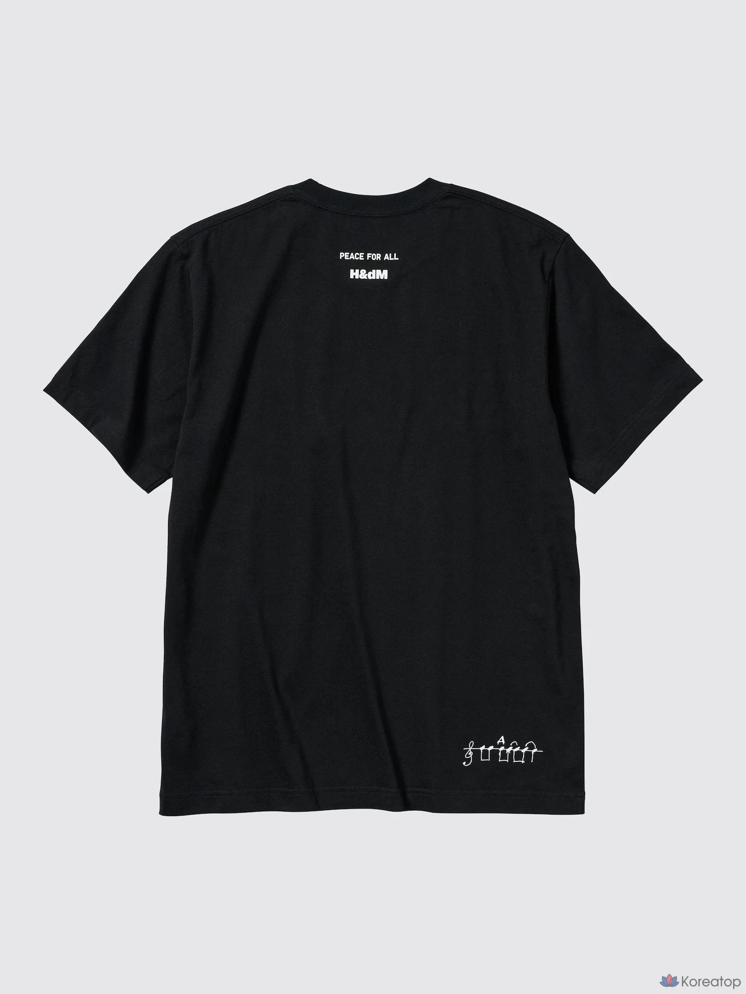 Футболка Uniqlo PEACE FOR ALL Graphic T-Shirt Regular Fit H&amp;deM