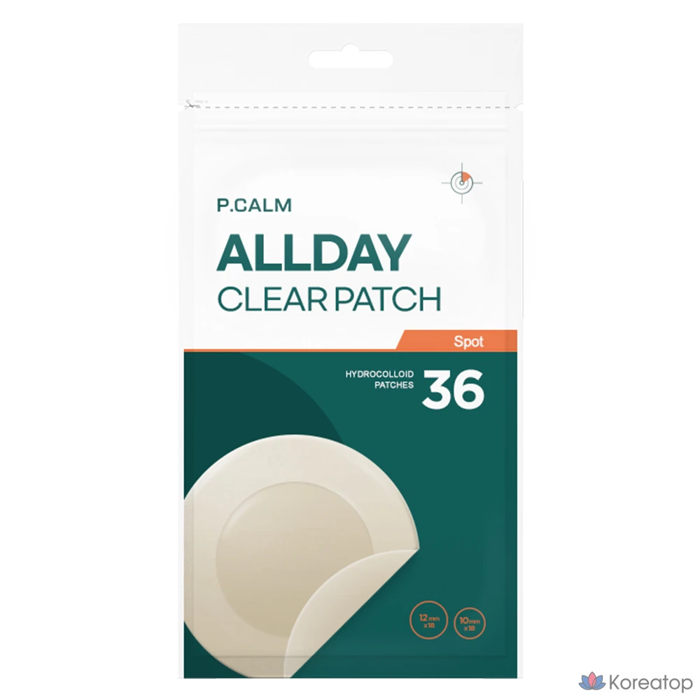 Патчи для лица P.CALM All Day Clear Spot Patch, 36 шт.
