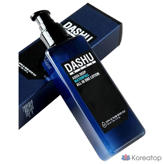 Лосьон для лица DASHU Men's Aqua Deep Waterful All-in-One Lotion, 153 мл, 1 шт.