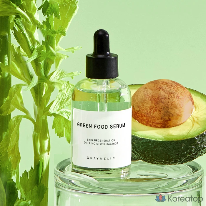 Сыворотка Graymelin Moisture Calming Green Food Serum, 50 мл, 1 шт.