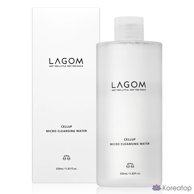Гидрофильное масло LAGOM Cellup Micro Cleansing Water, 350 мл, 1 шт.