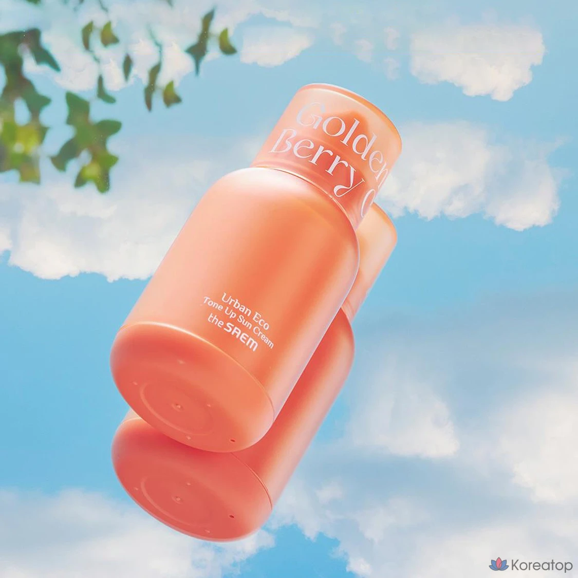 Солнцезащитный крем The Saem Urban Eco Golden Berry Seed Tone Up Sun Cream SPF50+ PA++++, 50 мл, 1 шт.