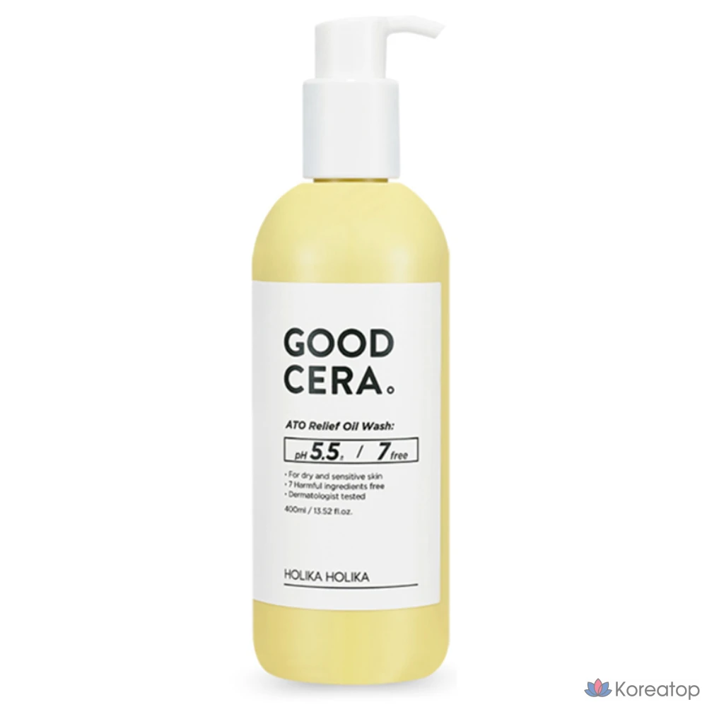 Масло для душа Holika Holika Good Cera Atoreleaf Oil Body Wash, 400 мл, 1 шт.