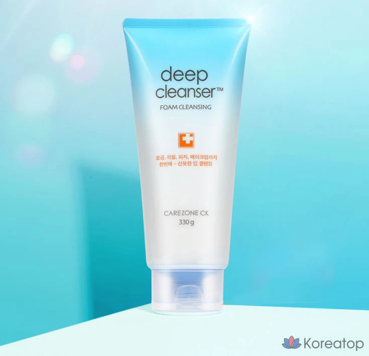 Глубоко очищающий пенящийся гель для умывания Carezone CK Deep Foaming Cleanser, 330 г, 1 шт.