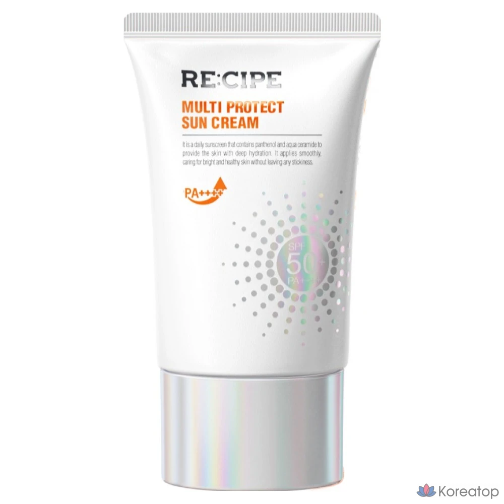 Солнцезащитный крем Re:cipe Multi Protect Sun Cream SPF50+ PA++++, 40 г, 1 шт.