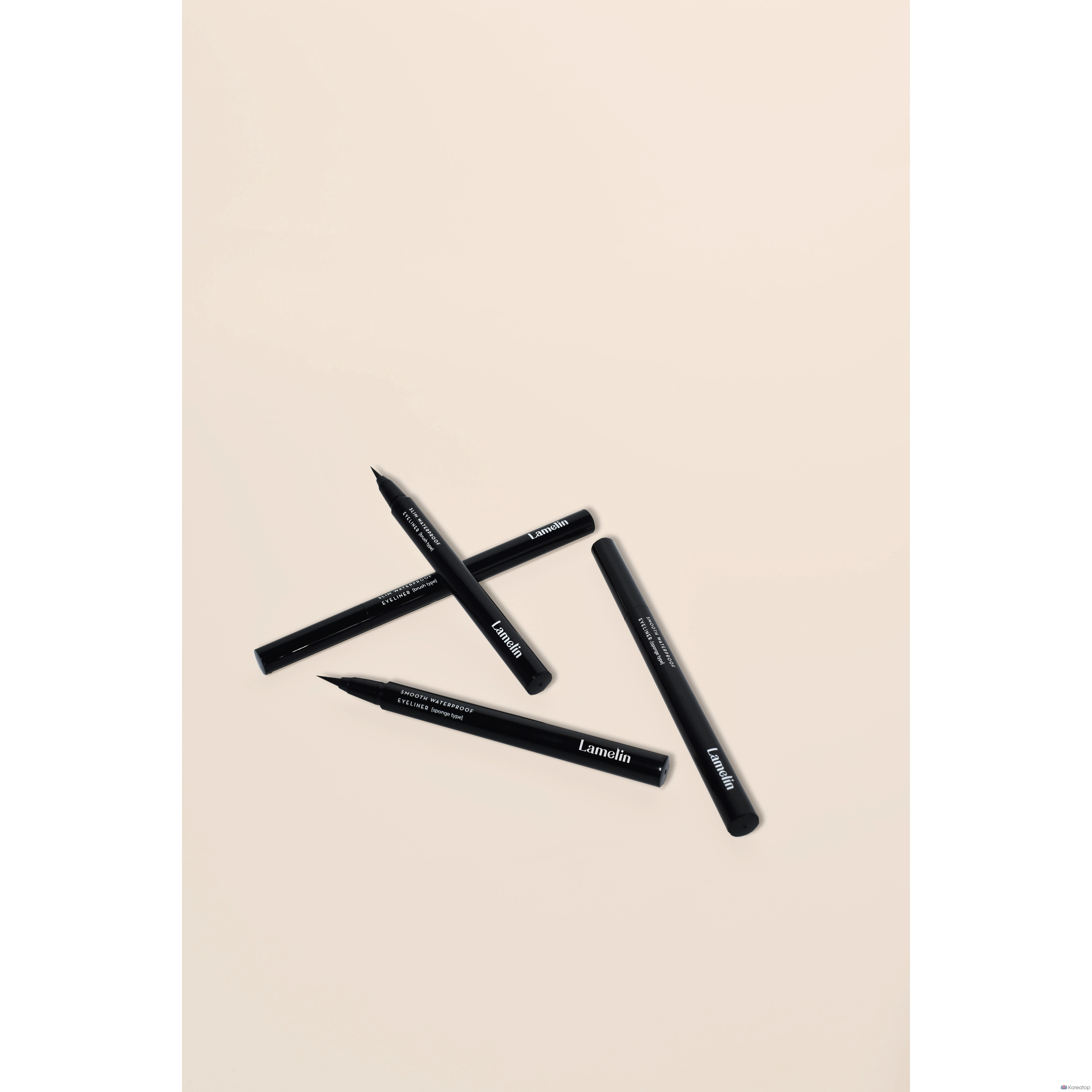 Айлайнер Lamelin Smooth Waterproof Eyeliner, оттенок Black, 0.5 г, 1 шт.
