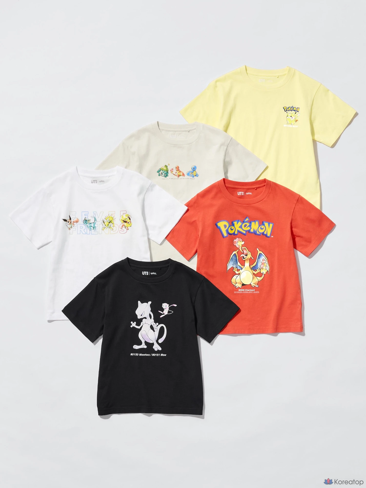 Футболка детская Uniqlo Pokémon UT (Graphic T), черный