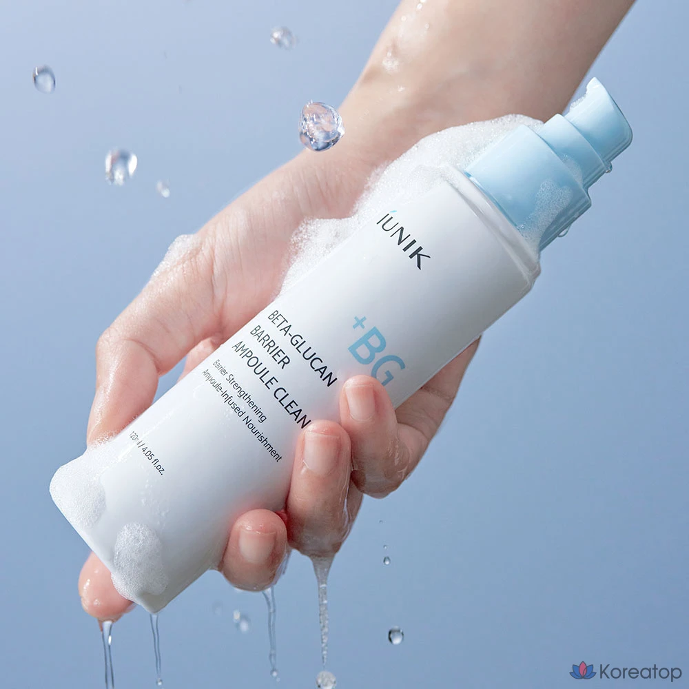 Ампульная сыворотка iUNIK Beta-Glucan Barrier Ampoule Cleanser, 120 мл, 1 шт.