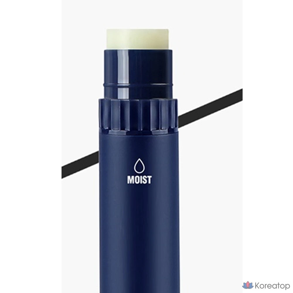 Бальзам для губ DASHU Men's Double Appeal Lip Balm, клубничный + без запаха, 4.8 г, 1 шт.