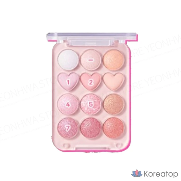 Палетка теней для век Colorgram Nuntorial Eye Palette, оттенок 04 Spring Breeze Cool Love, 1 шт.